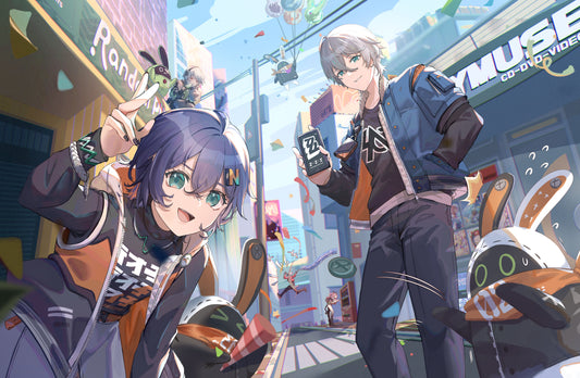 Zenless Zone Zero Celebration - Small Print (5.8"x8.3")