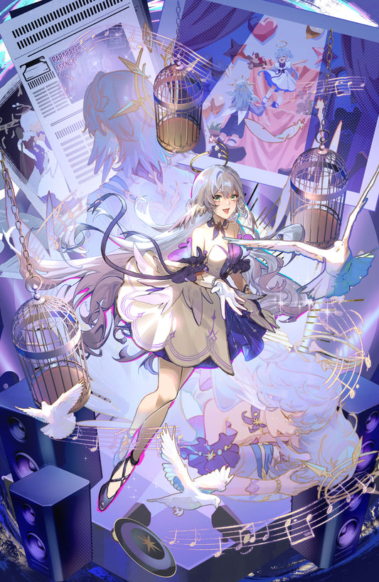 Robin Feather - Small Print (5.8"x8.3")