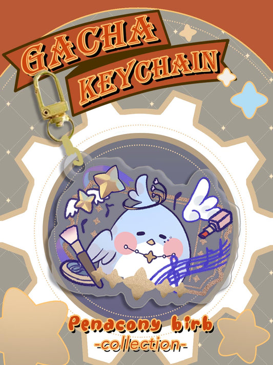 Penacony Bird Gacha keychain