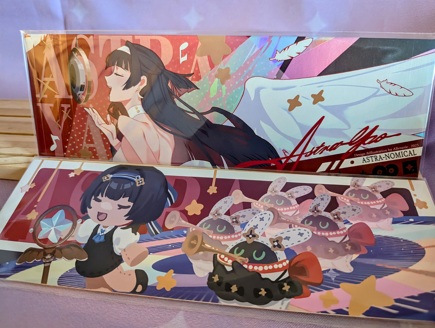Astra Yao & Evelyn - Rainbow Foil Large Print