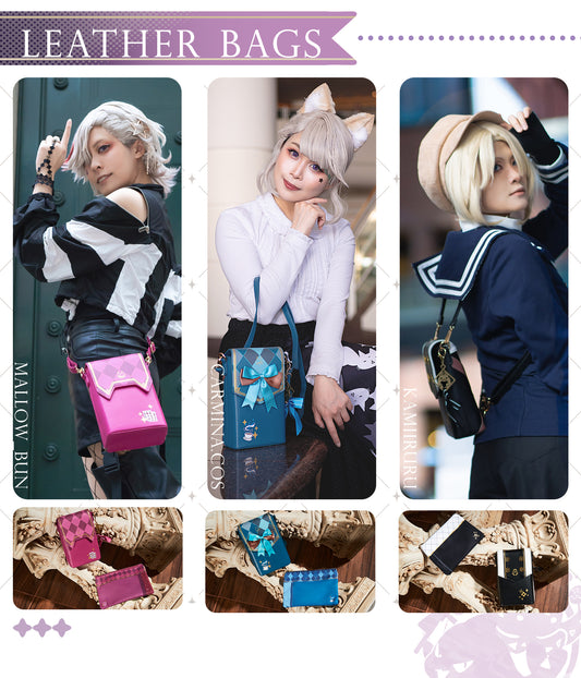 Genshin Impact Hearth Siblings Leather Bag & Pouches