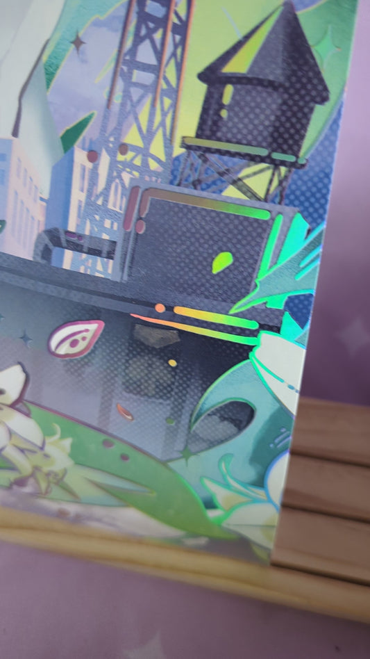 Firefly - Rainbow Foil Large Print