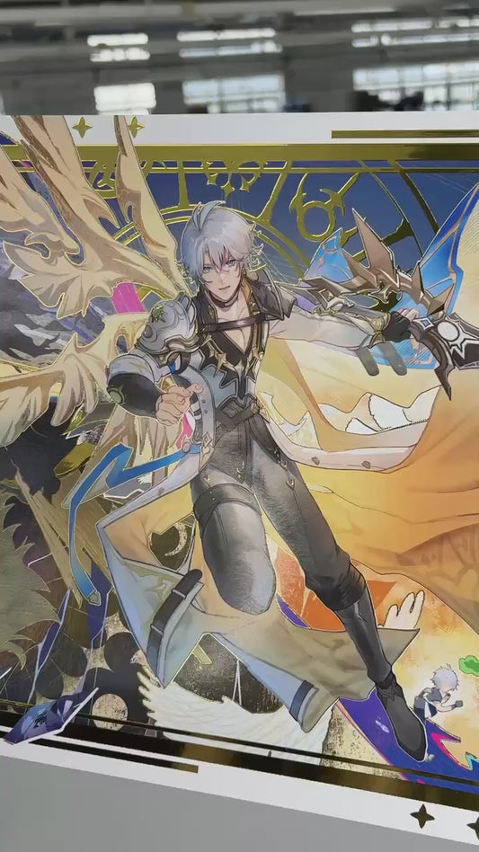 Phainon - Large Gold Foil Print