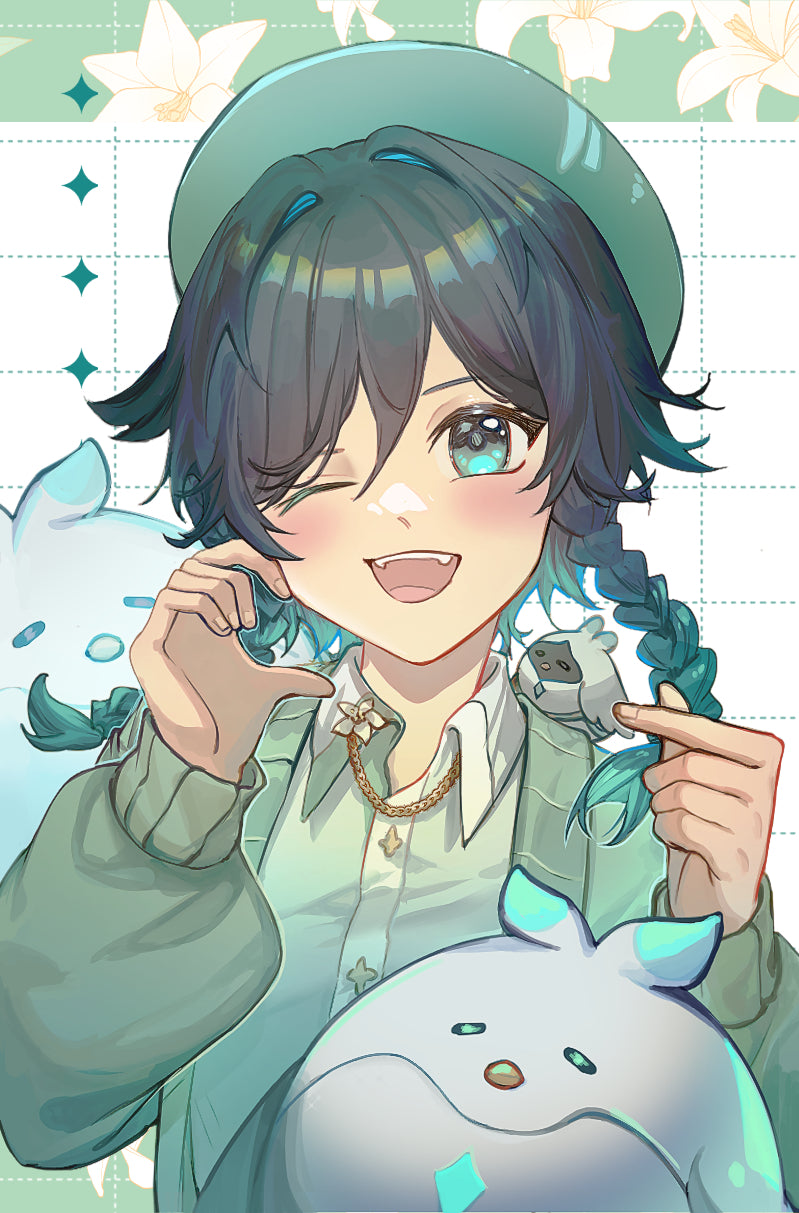 Genshin Foil Photocard