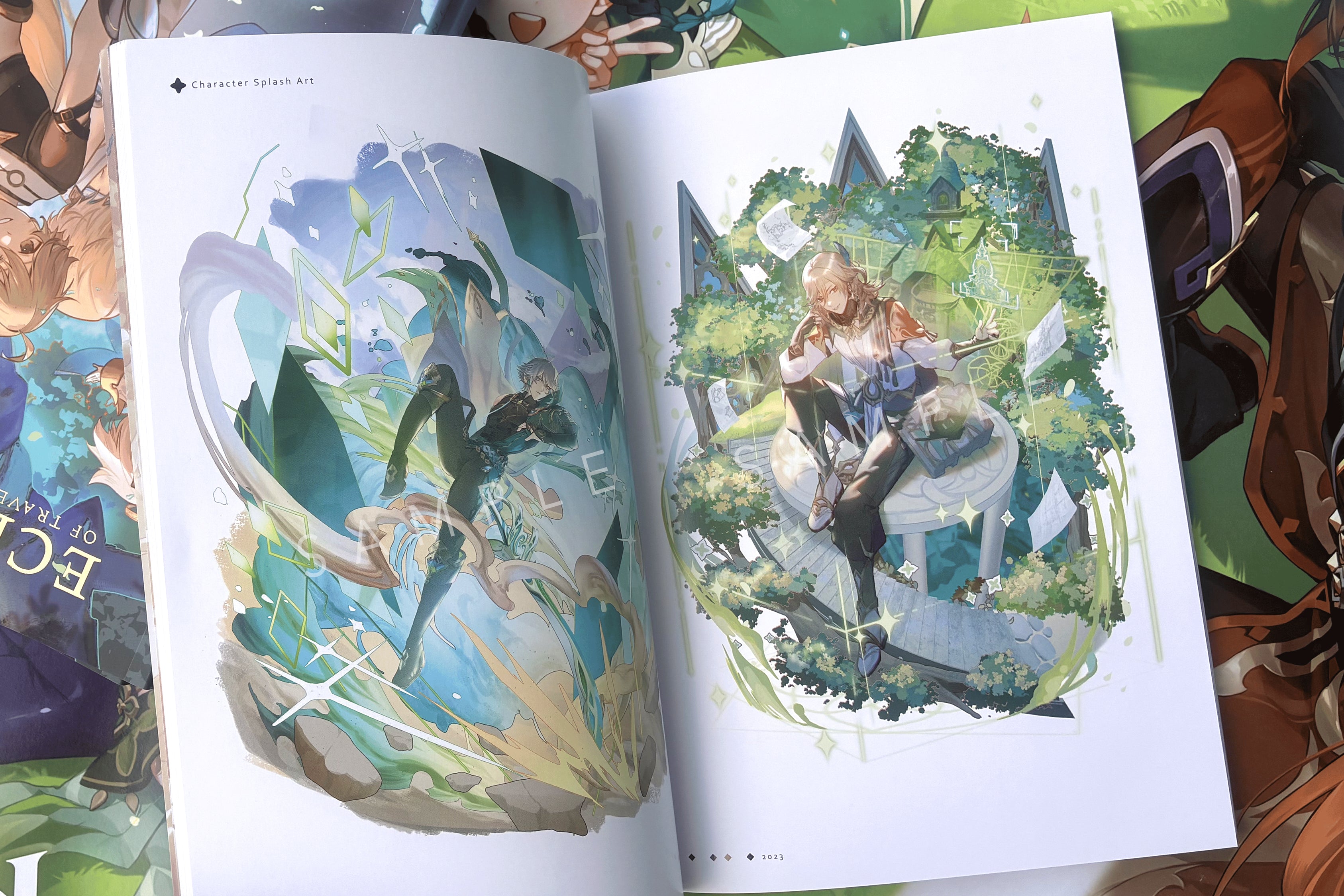 Grade B & C] Echoes of Traveler's Sky Artbook – allenerie