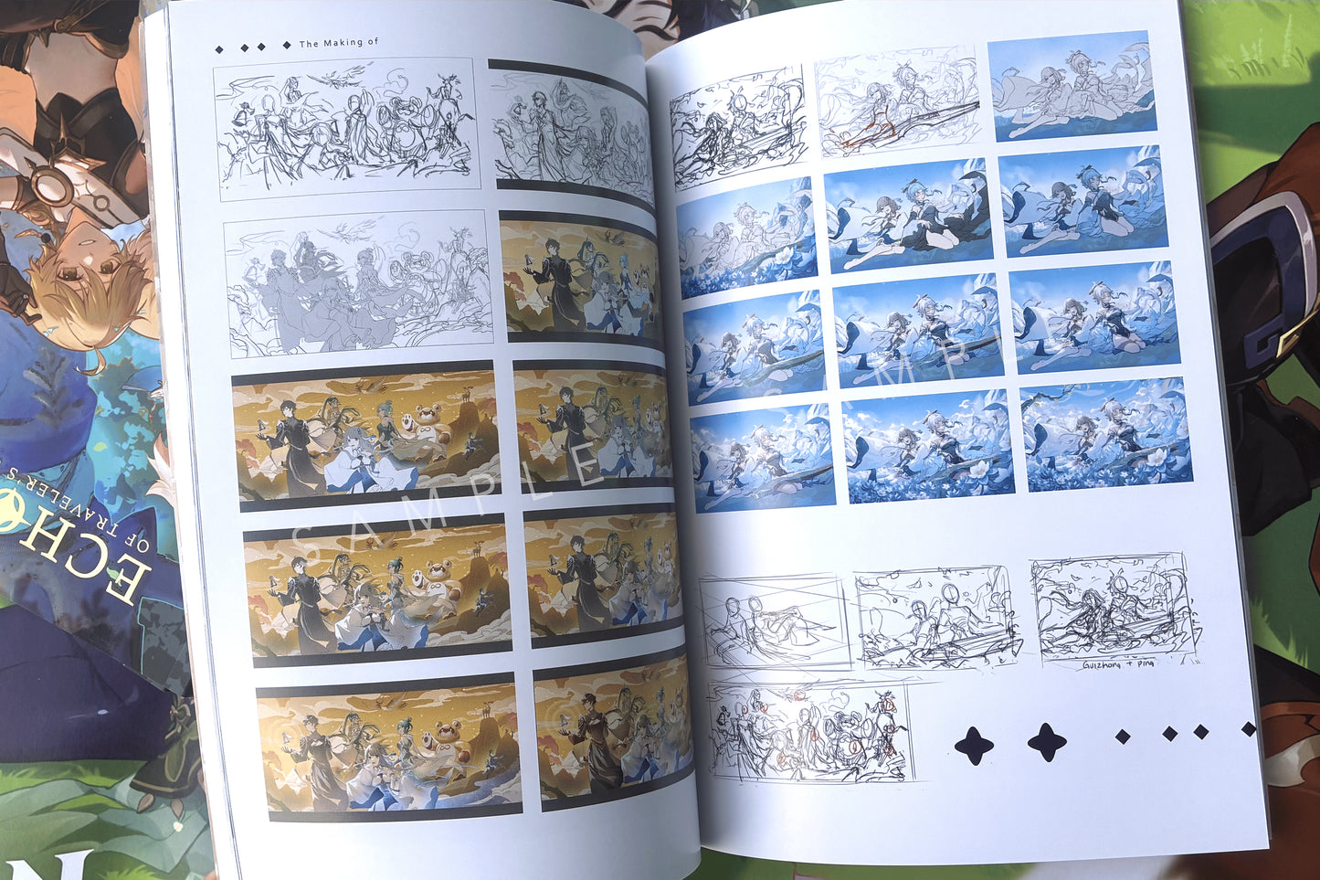 [Grade B & C] Echoes of Traveler's Sky Artbook