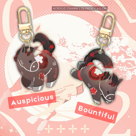 Horse Acrylic Charm