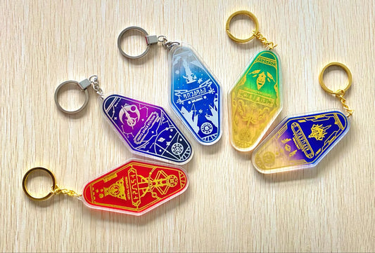 Motel Keychain