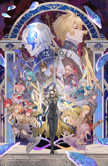 [PRE-ORDER] ⟡ Chrysos heirs - Large Foil Print