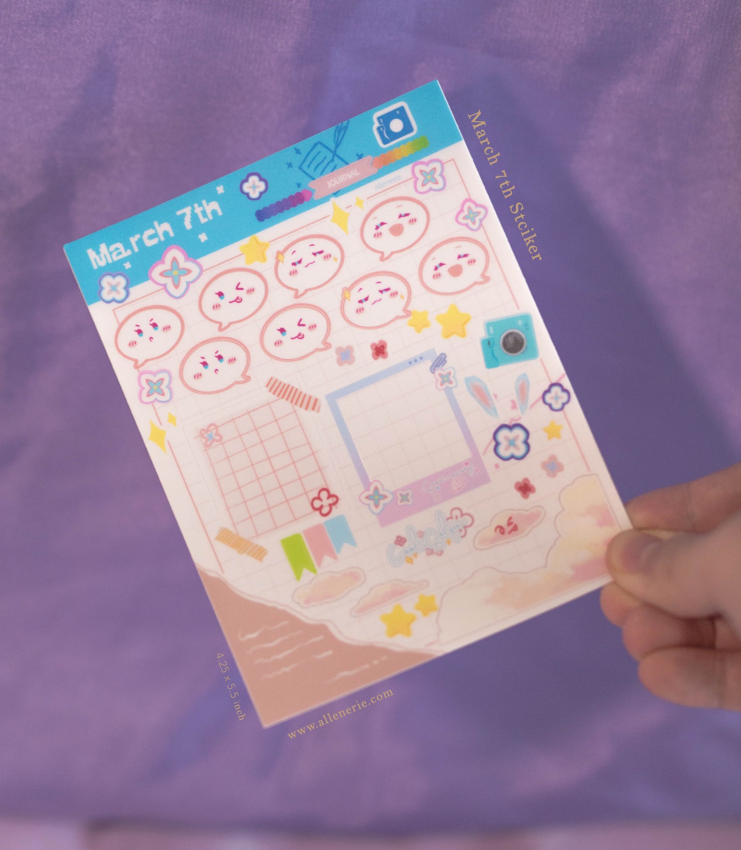 Veil of Evernight, March 7th Sticker Sheets