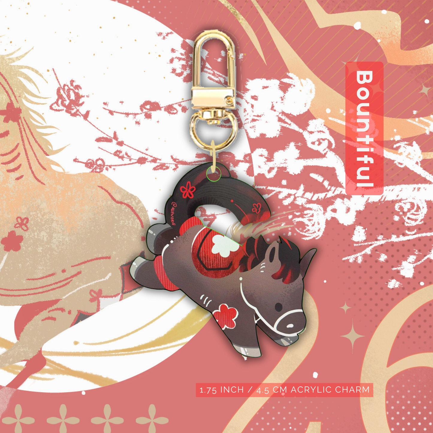 Horse Acrylic Charm