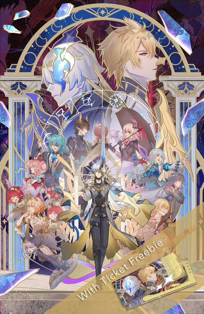 [PRE-ORDER] ⟡ Chrysos heirs - Large Foil Print