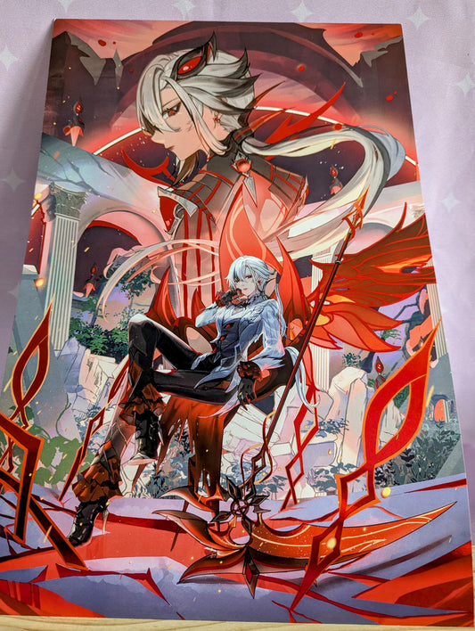 11"x17" Hoyoverse Foil Large Prints