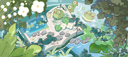 [OC] Froggy series - Deskmat