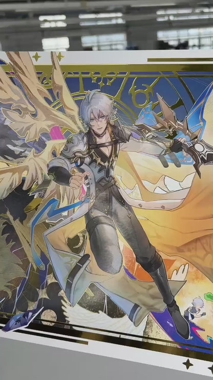 Phainon - Large Gold Foil Print