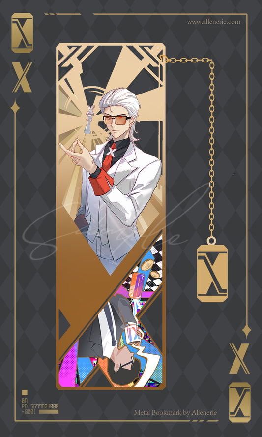 [PRE-ORDER] X Metal Bookmark